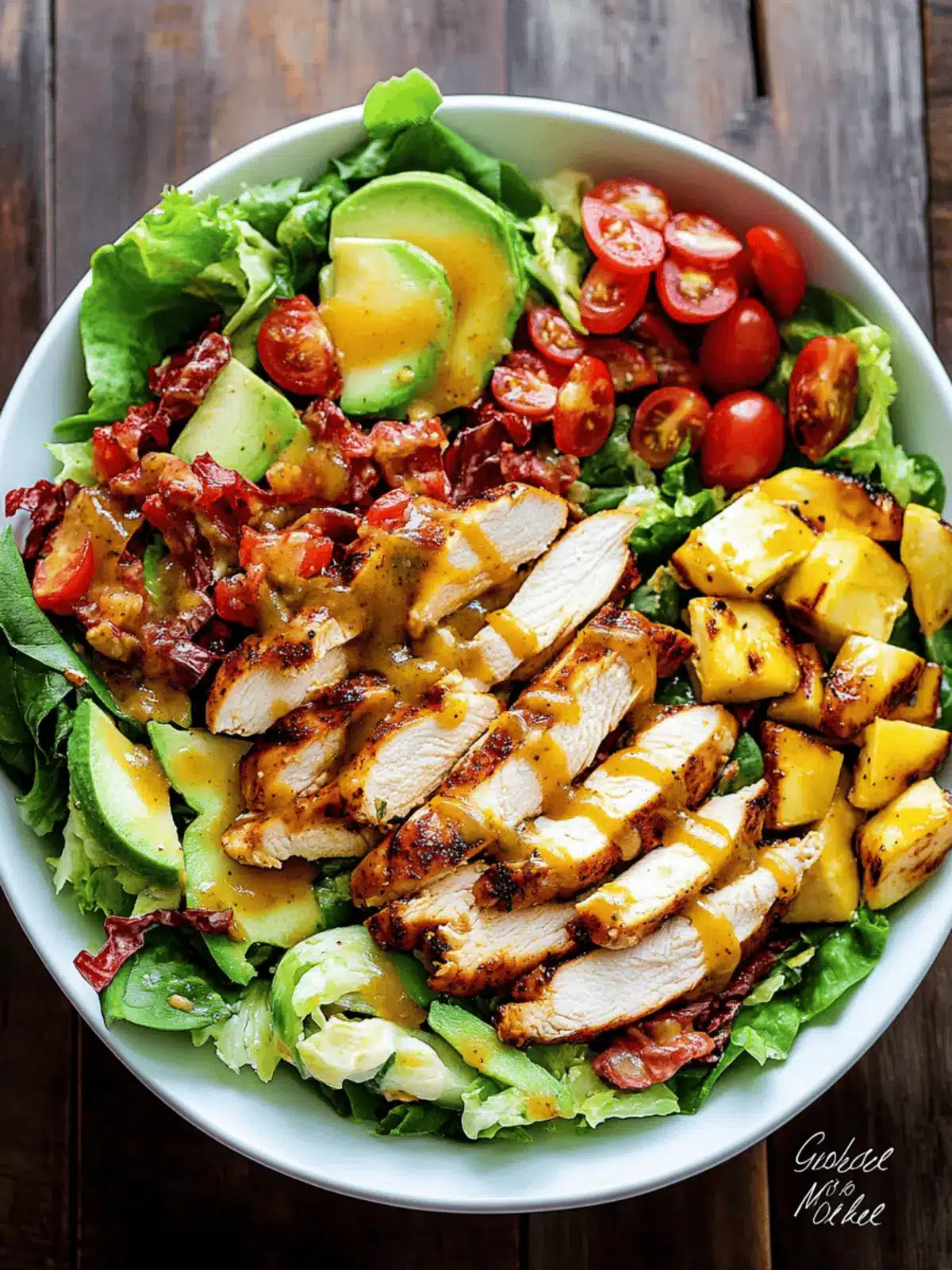 Honey Mustard Chicken Salad