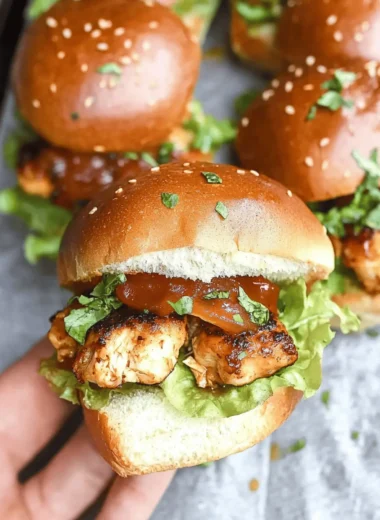BLT Chicken Sliders