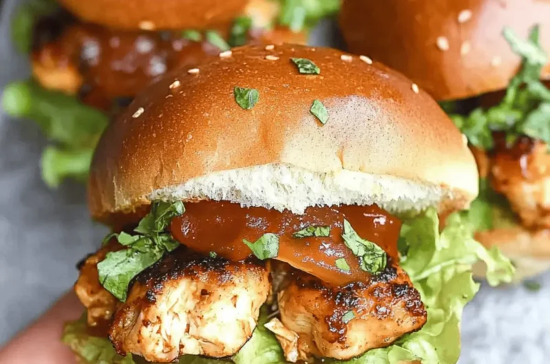 BLT Chicken Sliders