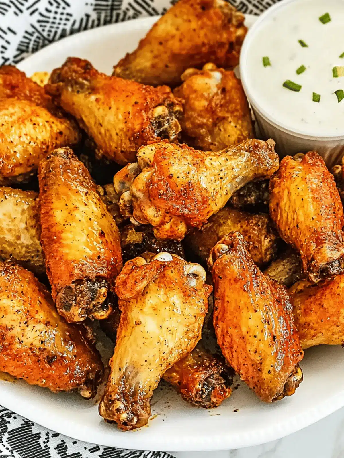 Spicy Air Fryer Nashville Hot Wings for Guilt-Free Indulgence