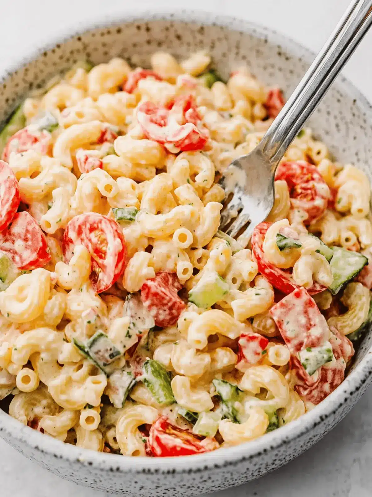 Macaroni Salad With Tomatoes