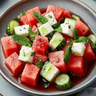 Watermelon Salad
