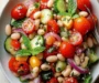 Refreshing White Bean Salad with Summer Vegetables Bliss