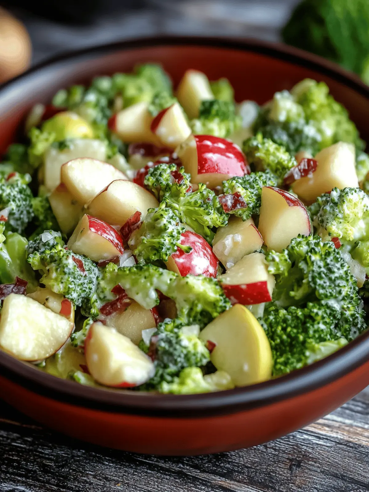 Honeycrisp Apple Broccoli Salad