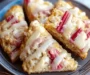 Delicious Rhubarb Scones with Lemon Glaze for Spring Brunch