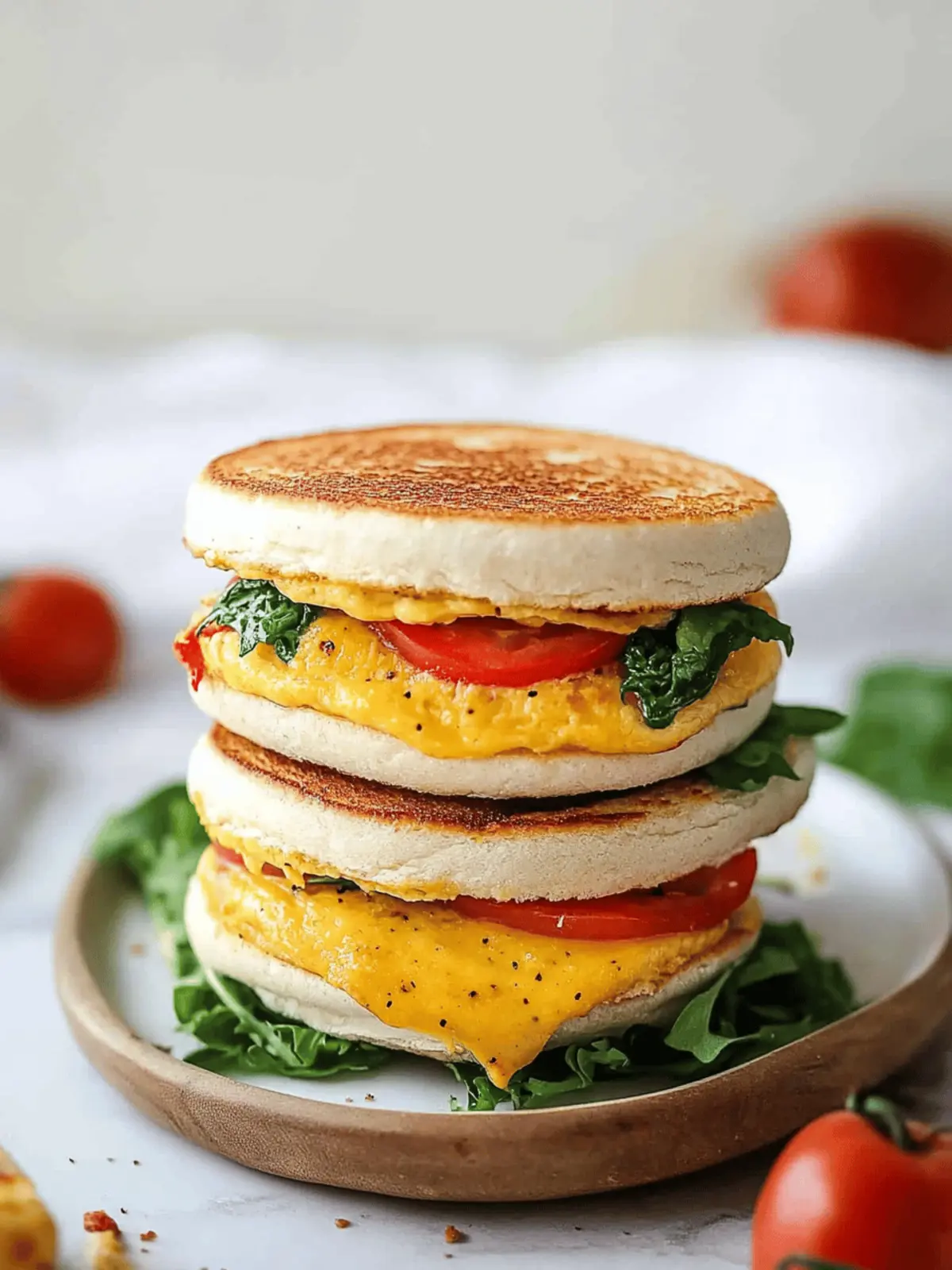 Protein-Packed Breakfast Sandwich for Energized Mornings