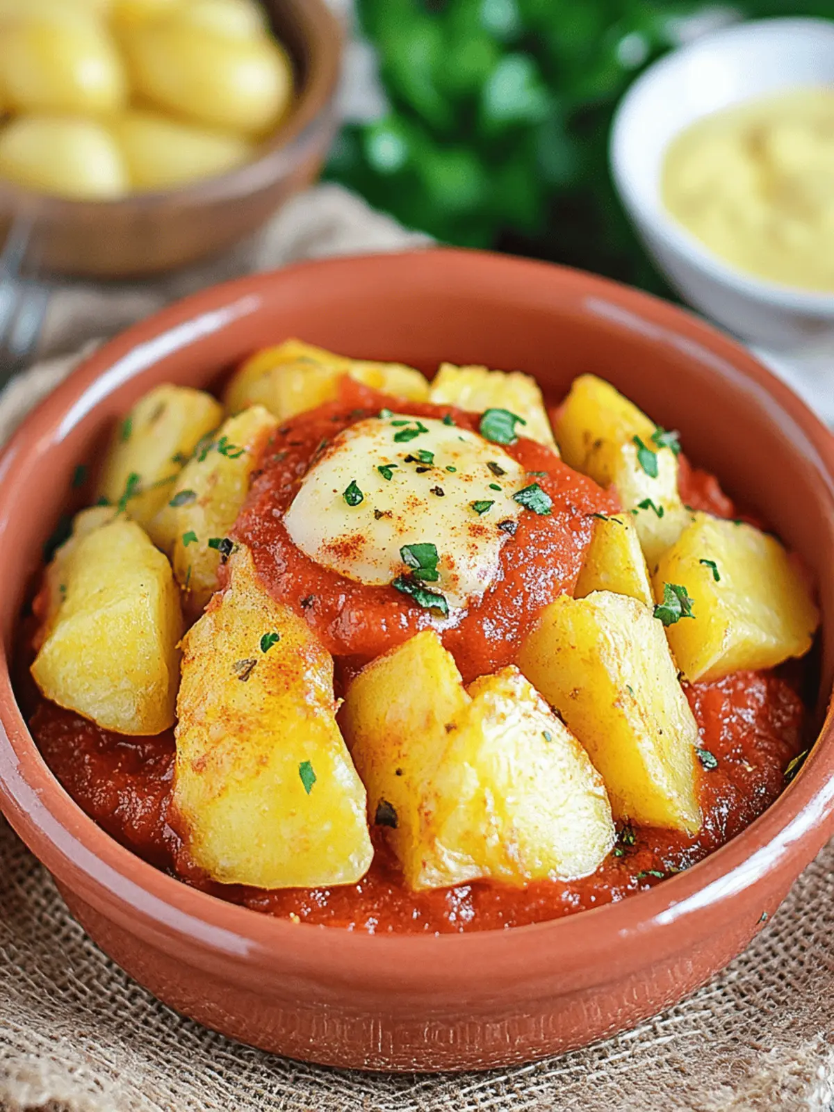 Spanish Patatas Bravas