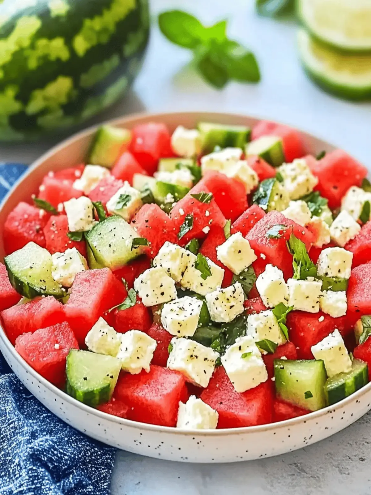 Watermelon Feta Salad