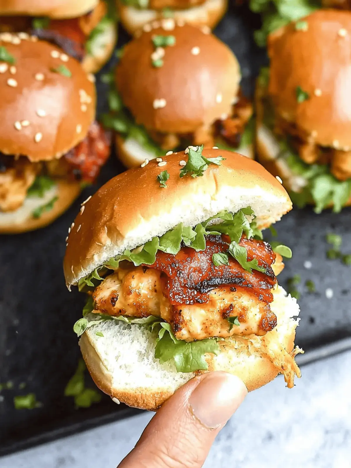 BLT Chicken Sliders with Honey Mustard Bliss in 30 Minutes