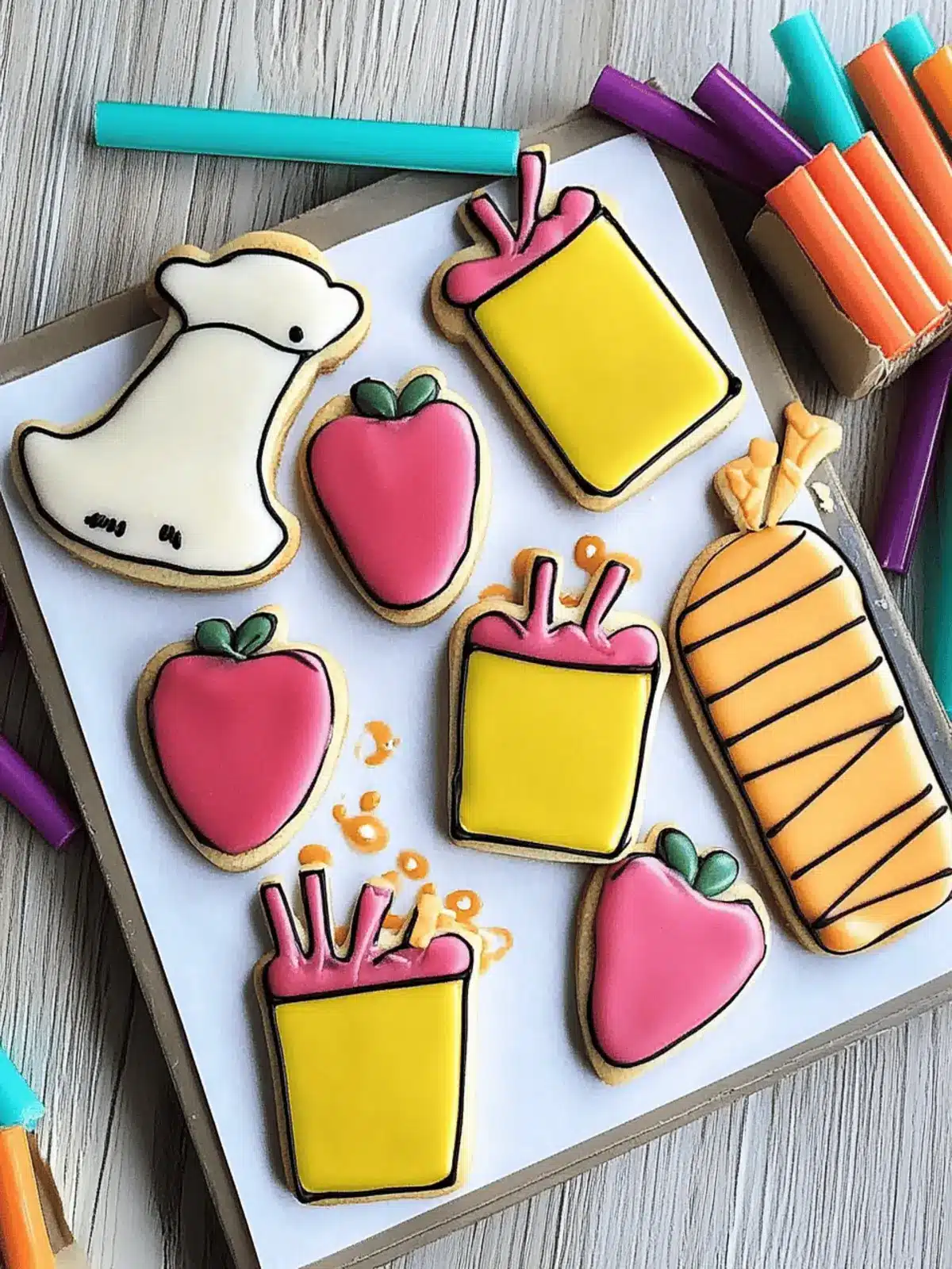 Back to School Sugar Cookies That Spark Joy and Creativity