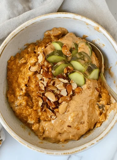 Warm Pumpkin Protein Bowl