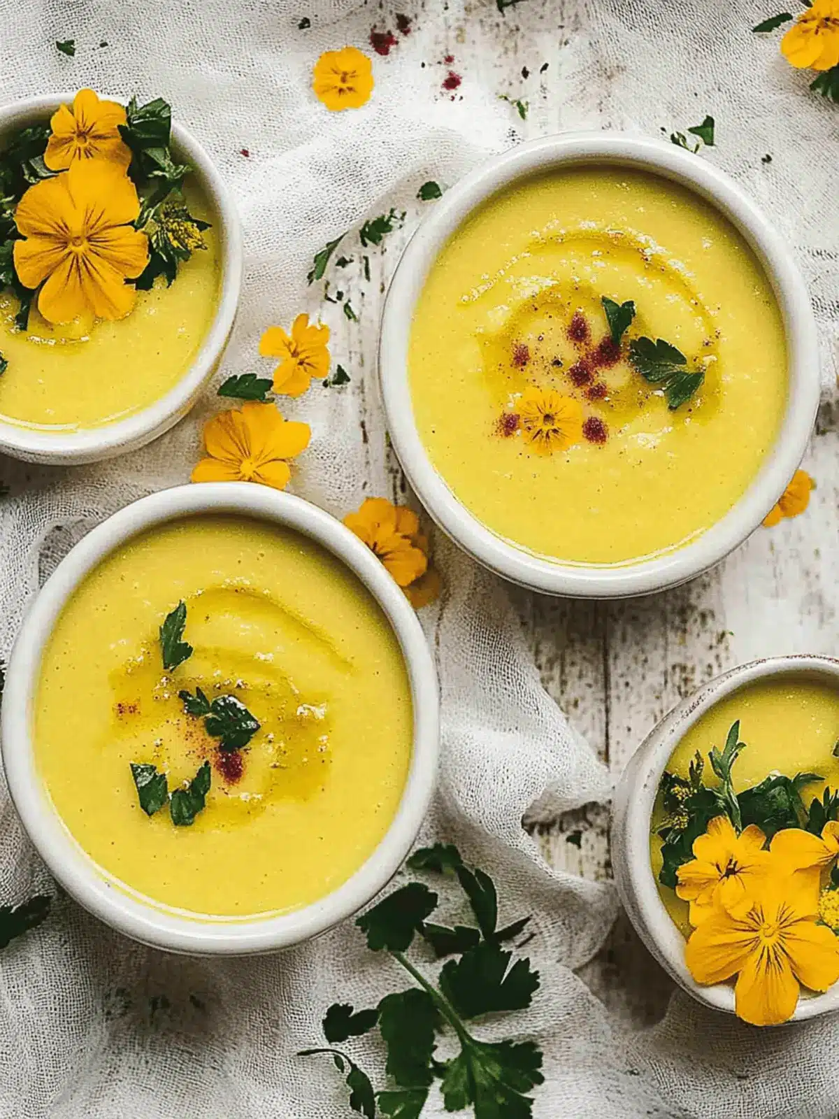 Bright & Creamy Yellow Gazpacho: Your Summer Chill Solution