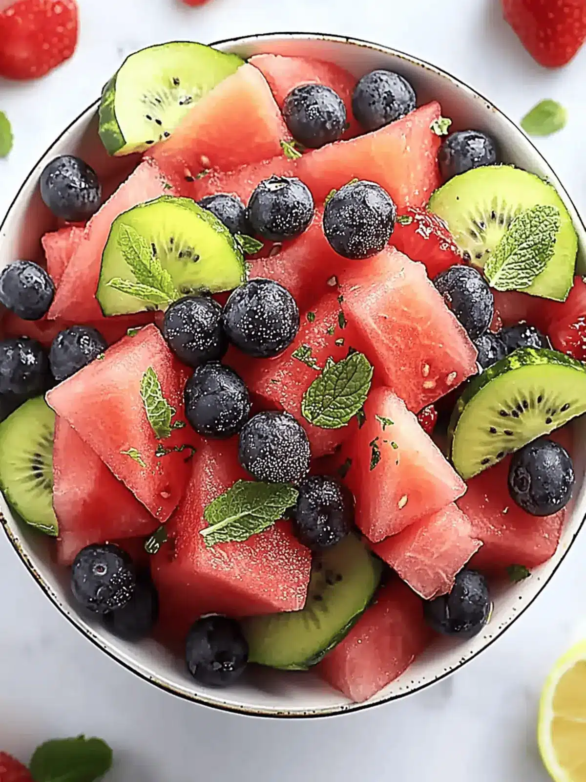Watermelon Fruit Salad
