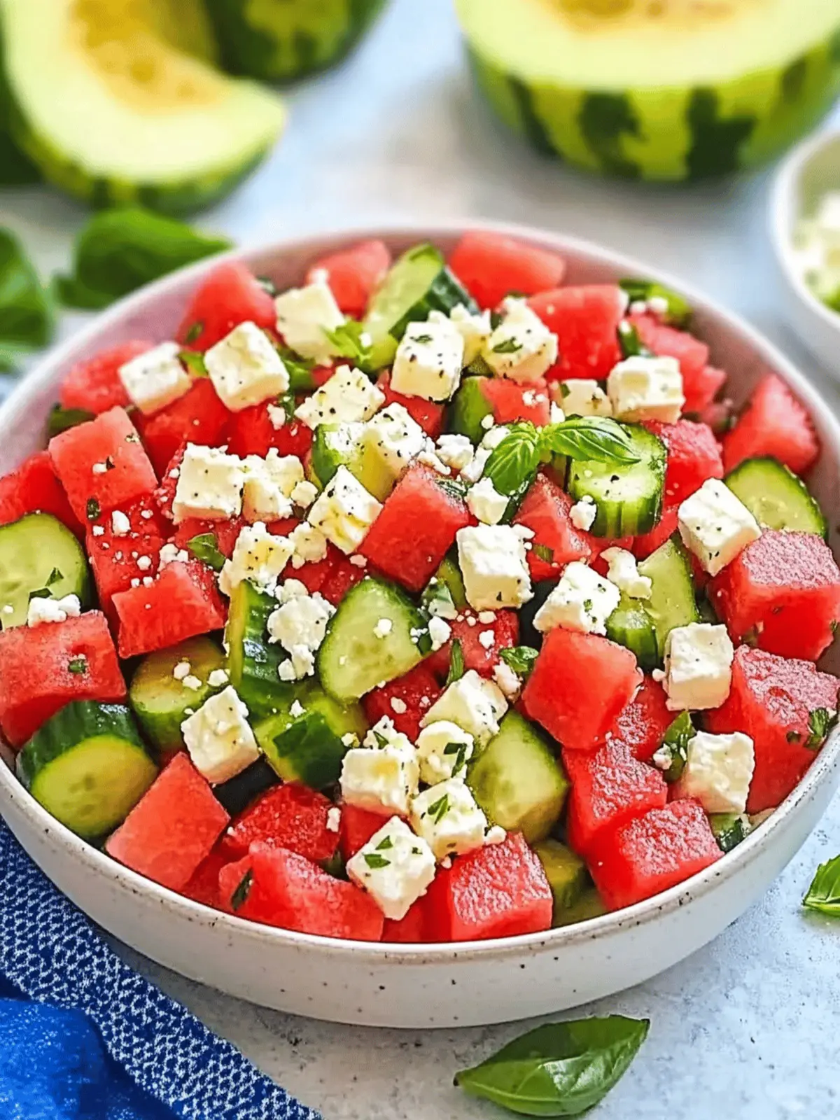Watermelon Feta Salad
