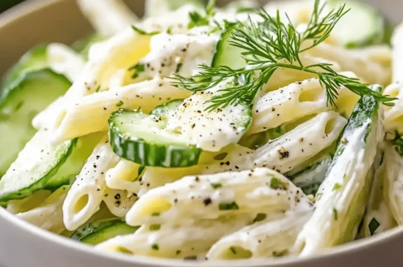 Cucumber Pasta Salad