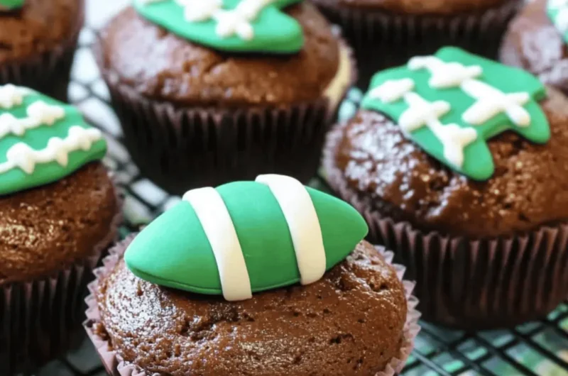 Football Cupcakes
