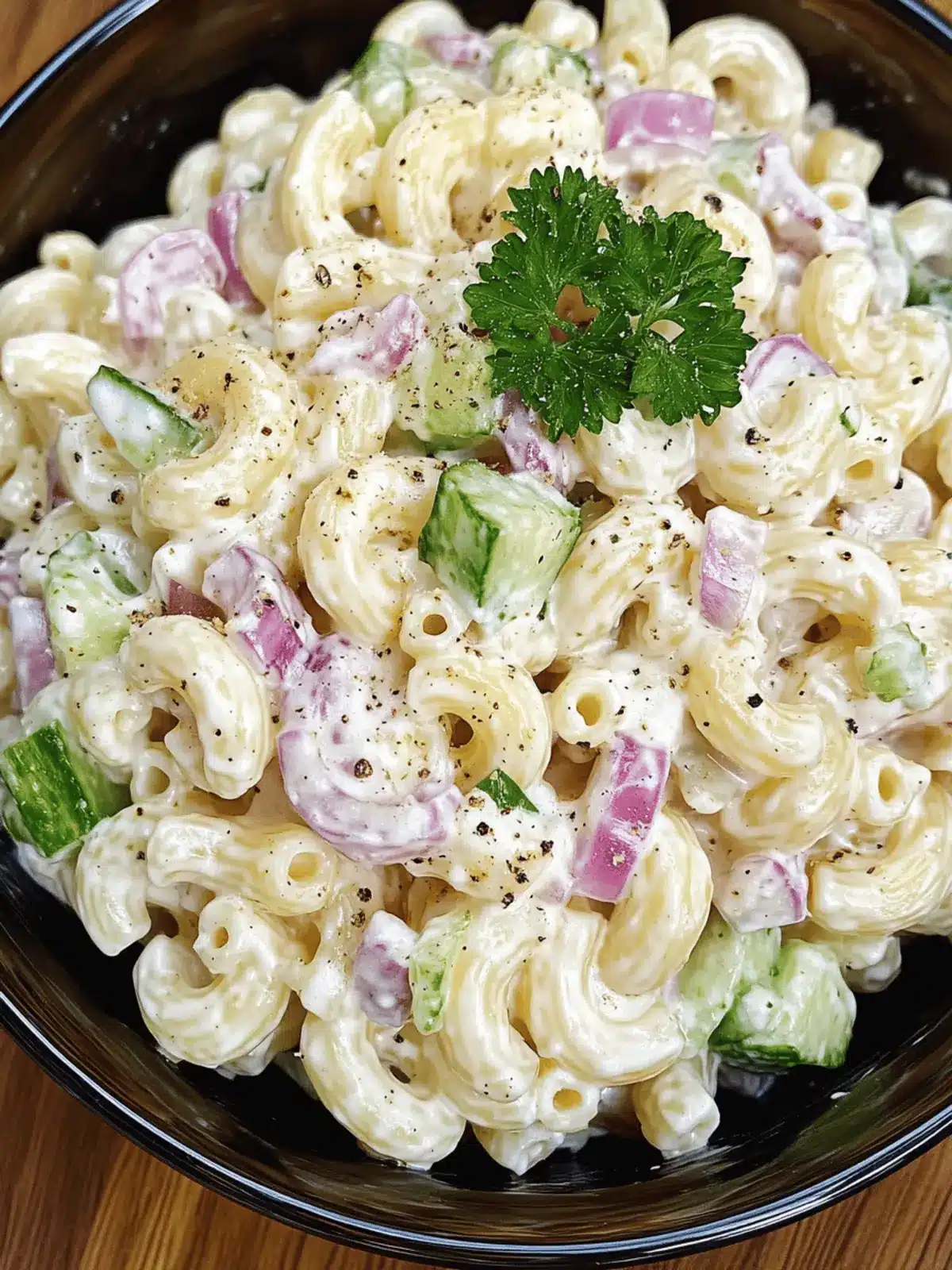 Mom’s Signature Macaroni Salad