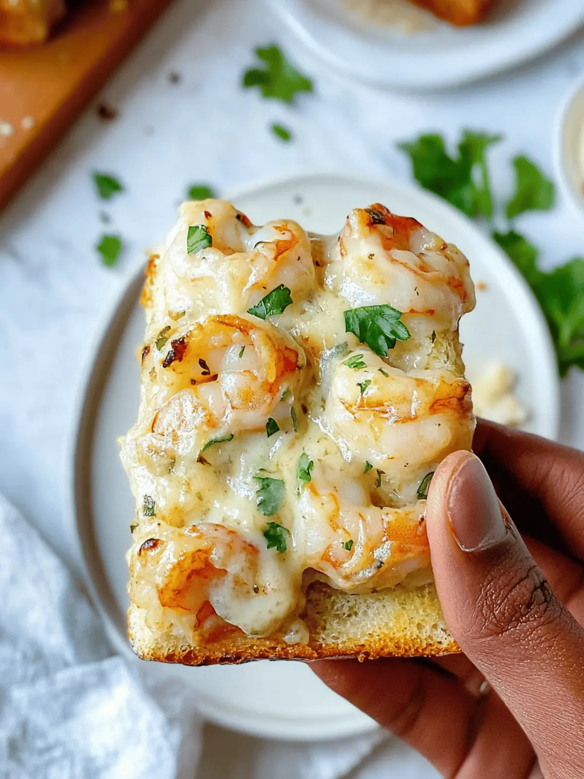 Savor Shrimp & Jumbo Lump Crab Garlic Bread Bliss Today