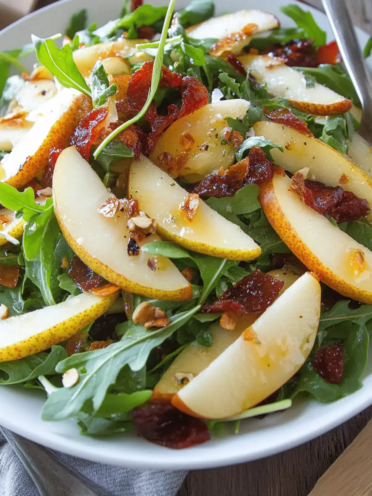 Pear Arugula Salad
