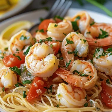Olive Garden Shrimp Scampi
