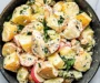 Classic Potato Salad with a Crunchy Radish Twist
