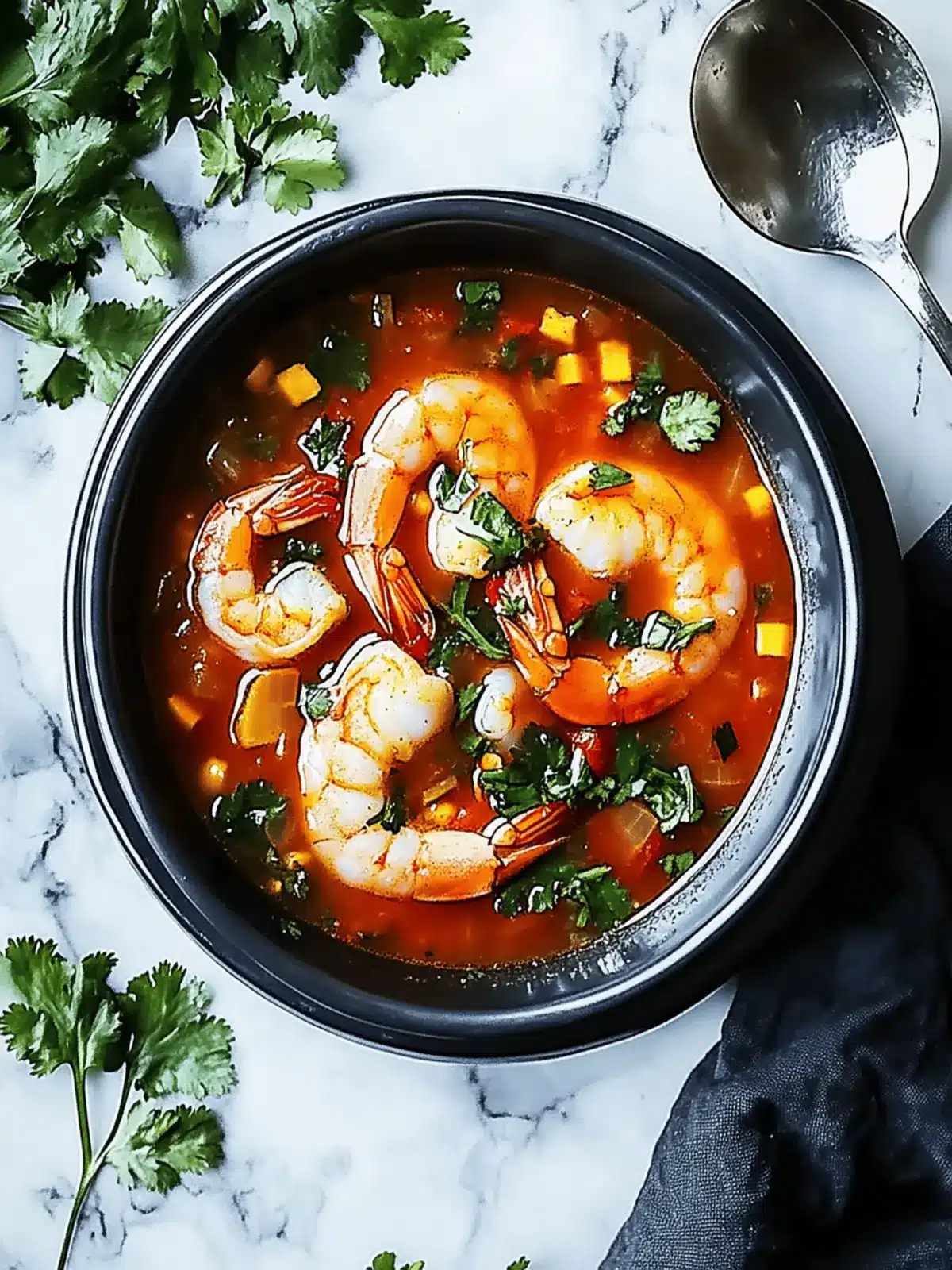 Spicy Shrimp Soup