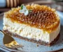 Vegan Cheesecake Topped with Honeycomb: A Gourmet Delight