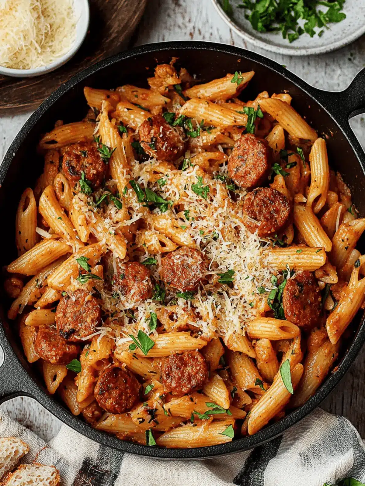 Creamy Cajun Sausage Pasta: A Bold Weeknight Delight