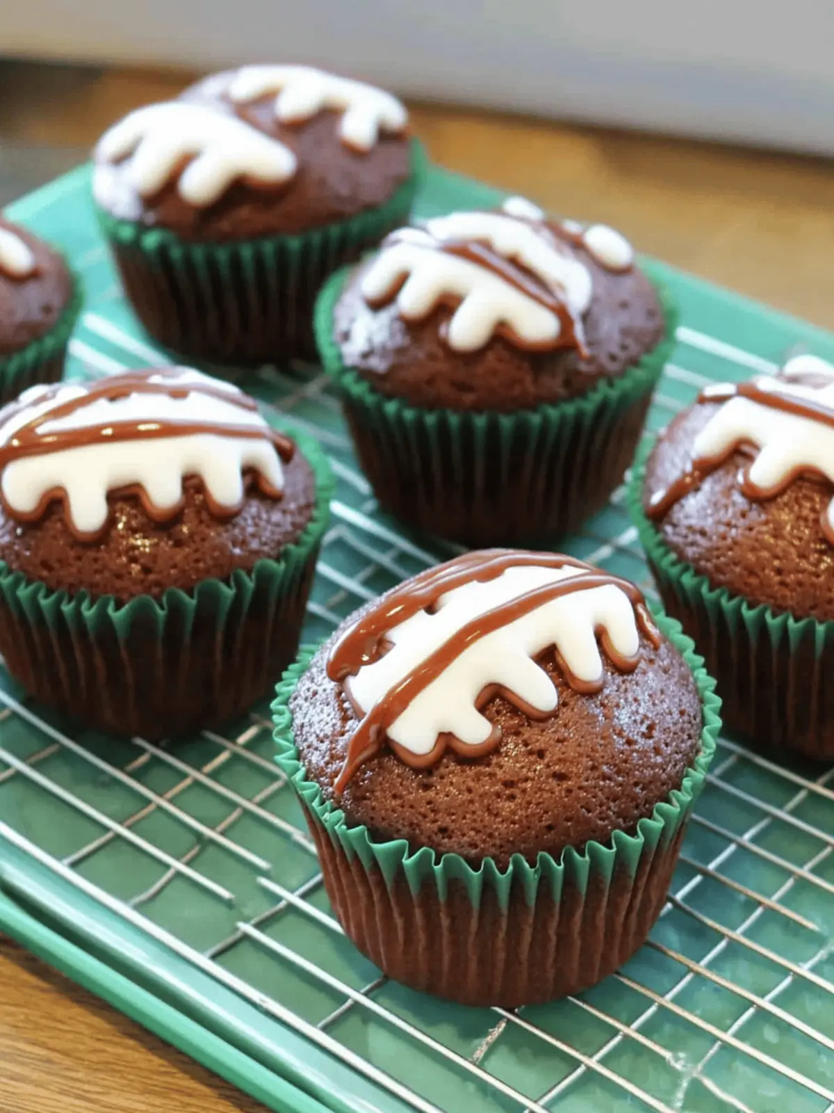 Score Big with Easy Football Cupcakes for Game Day Fun