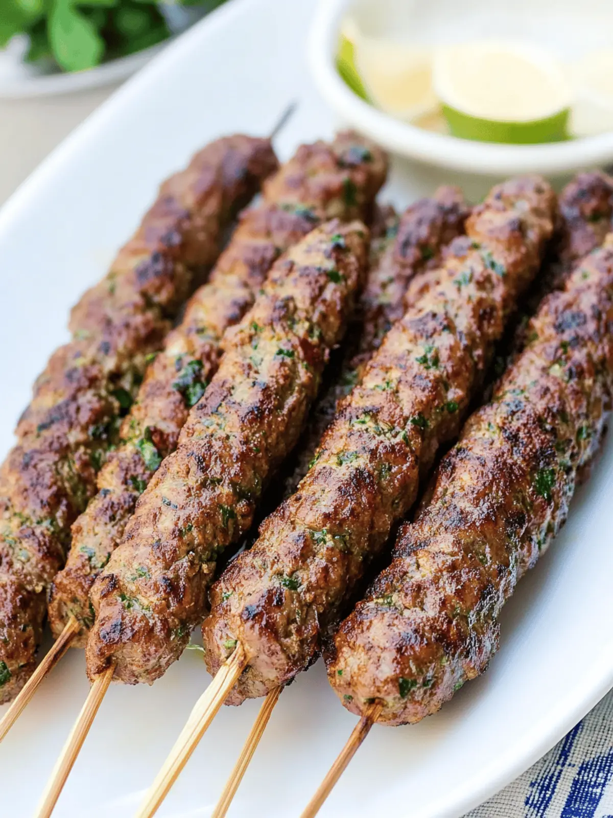Kafta Kebabs