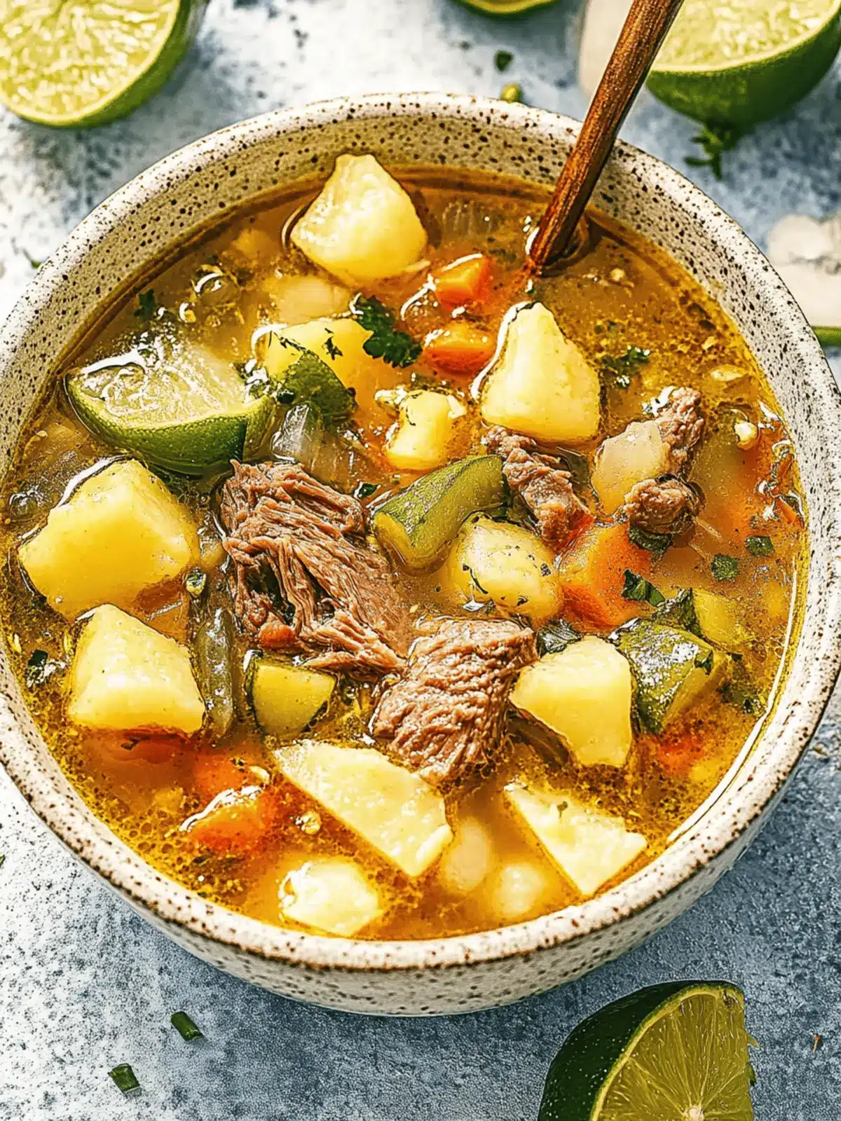 Hearty Caldo de Res: Comforting Mexican Beef Soup Recipe