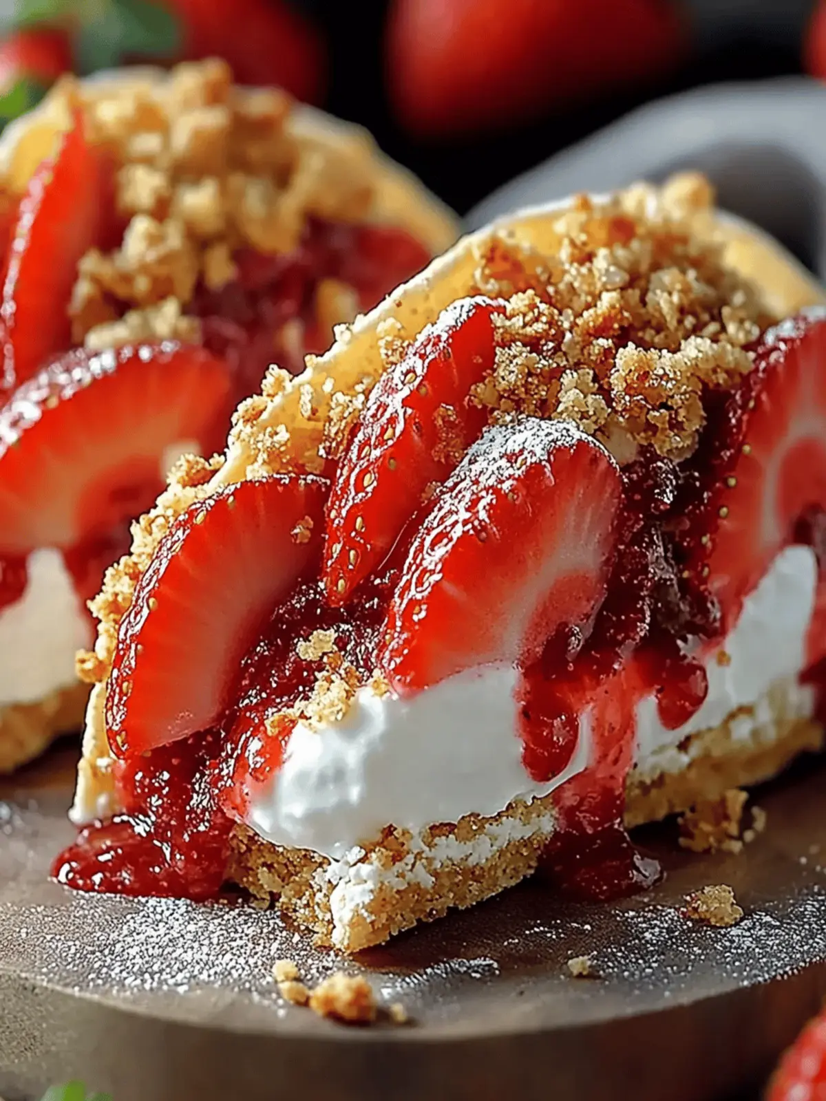 Strawberry Crunch Cheesecake Tacos: Your New Favorite Dessert