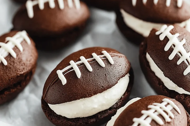 Football Whoopie Pies
