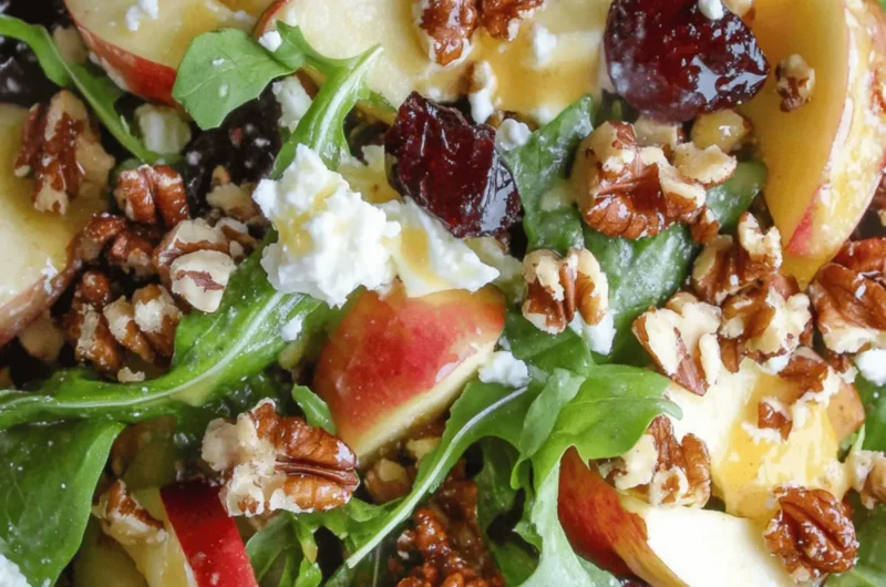 Blue Cheese Apple Walnut Salad