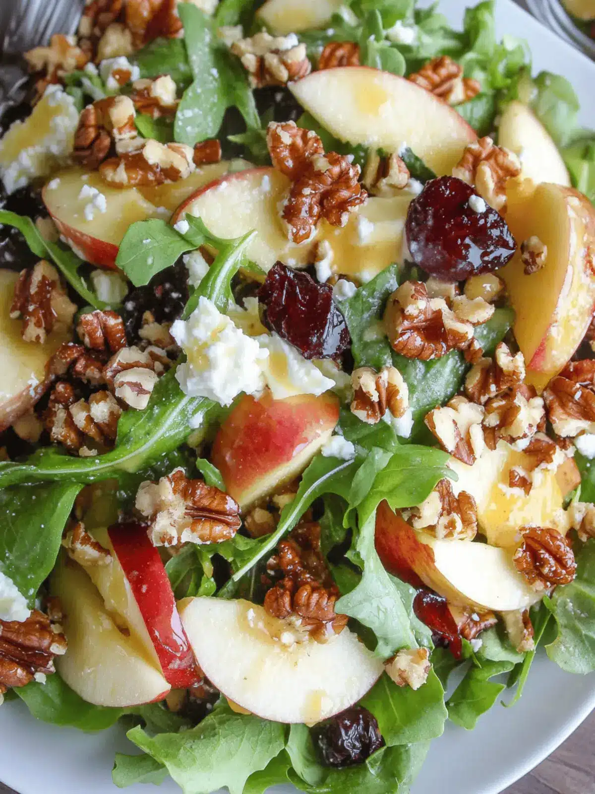 Blue Cheese Apple Walnut Salad