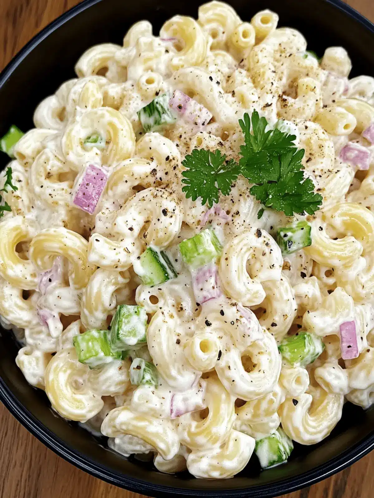 Mom’s Signature Macaroni Salad