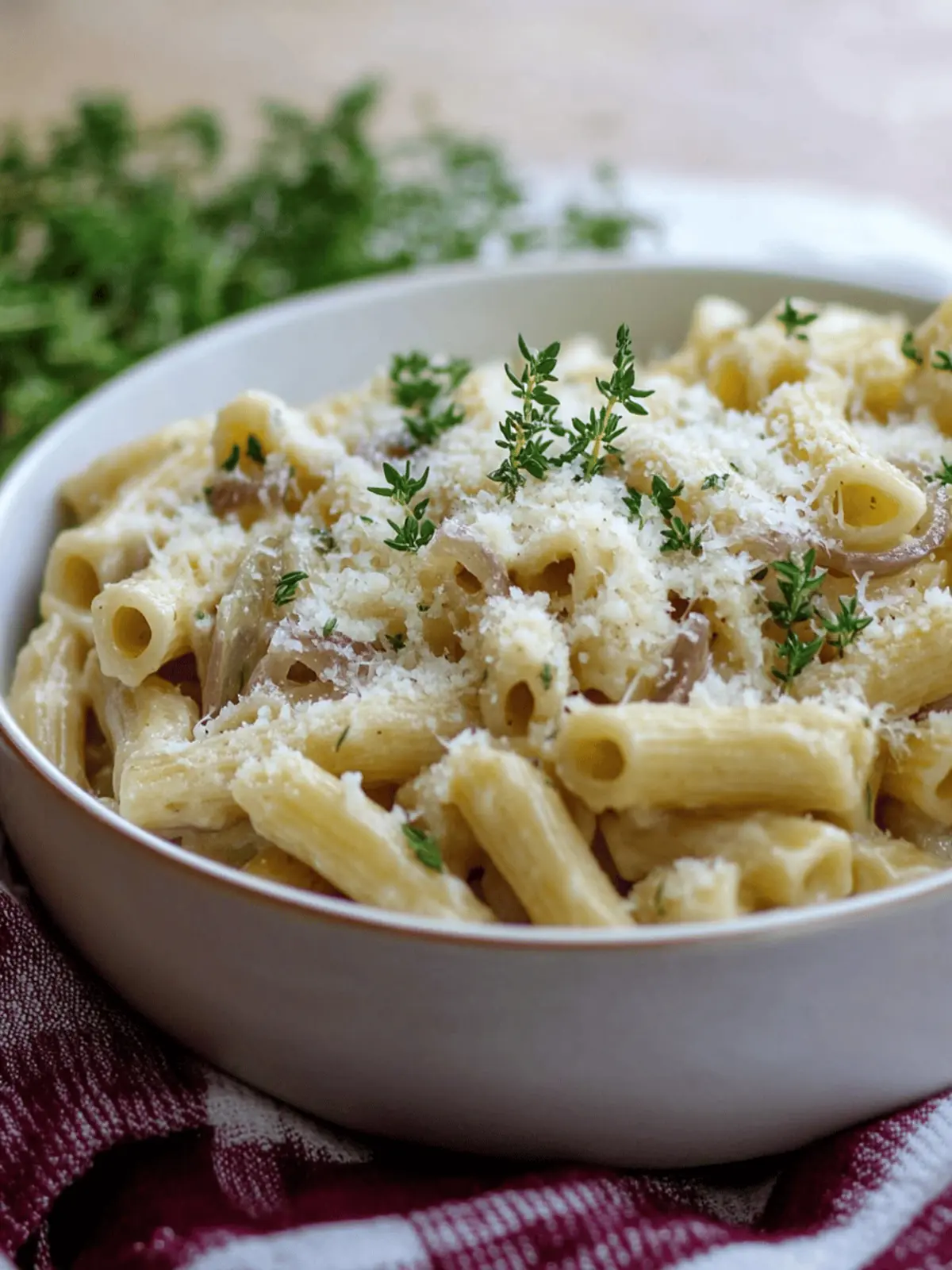 Creamy French Onion Pasta in One Pot for Cozy Nights