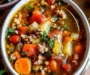 Savory Ground Turkey Vegetable Soup for Weight Loss Dreams