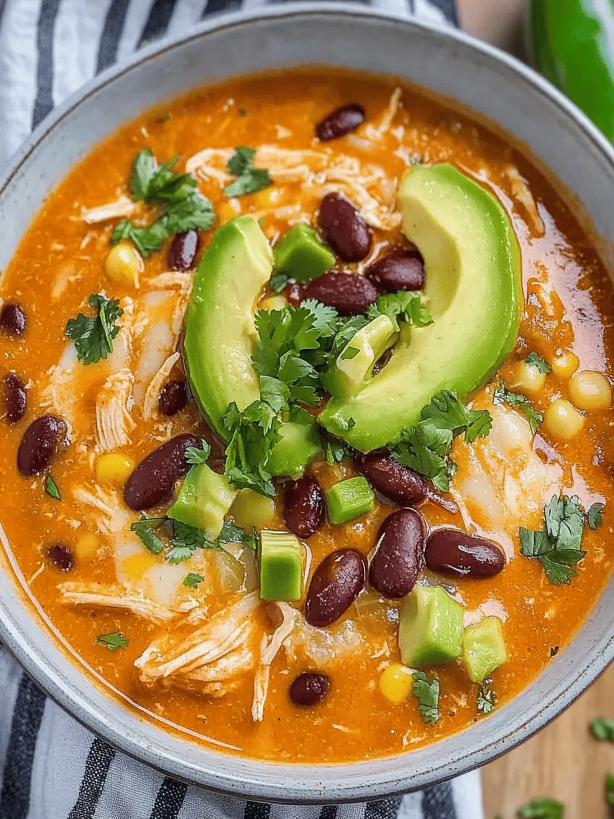 Creamy Chicken Enchilada Soup for Cozy Weeknight Dinners