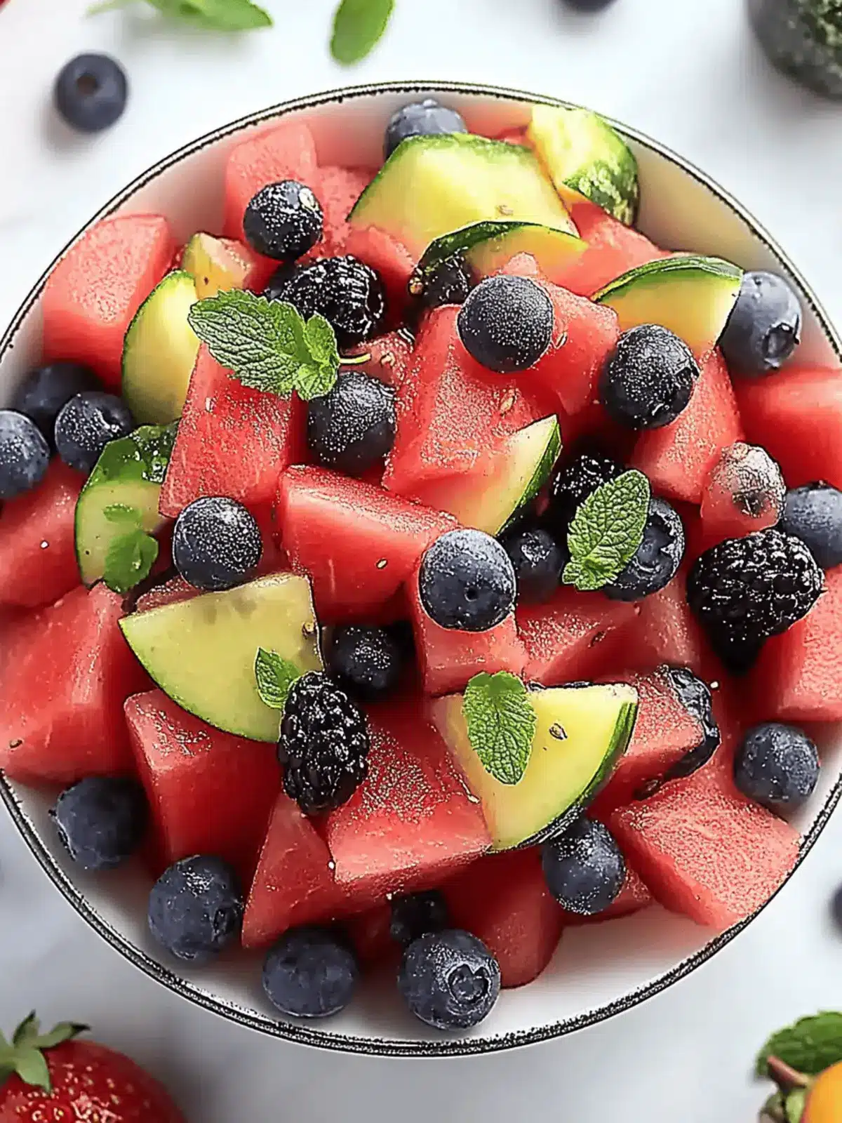 Watermelon Fruit Salad