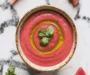 Refreshing Rhubarb Gazpacho with Cucumber and Mint Delight