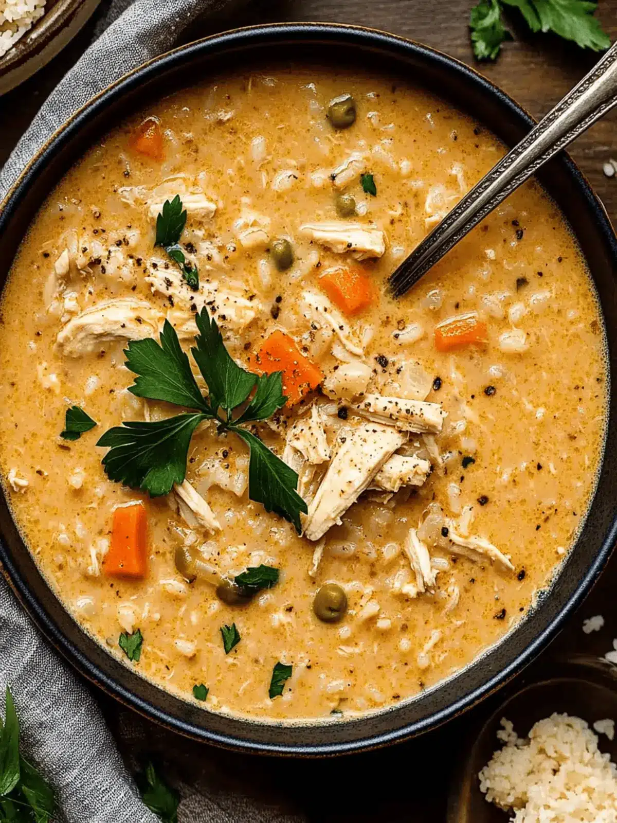 Cozy Up with White Chicken Rice Soup for Ultimate Comfort