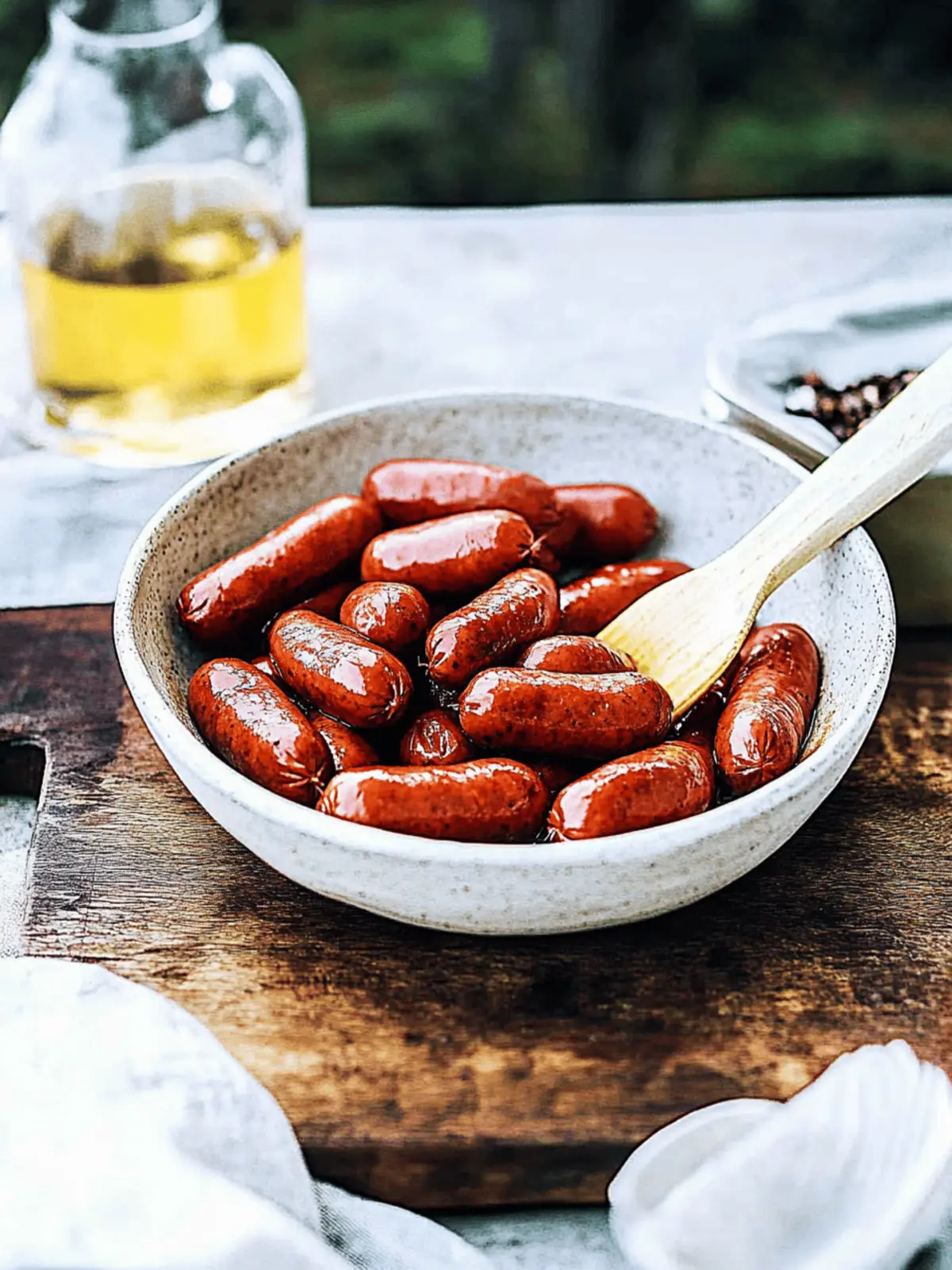 Sweet and Smoky Little Smokies for Effortless Entertaining